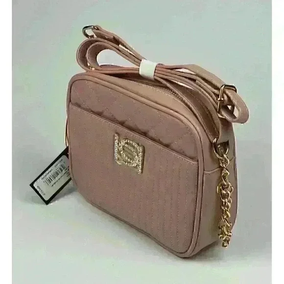 NEW! Bebe Women's Hazel Rhinestone Square Crossbody Bag NWT $78 - Picture 4 of 5